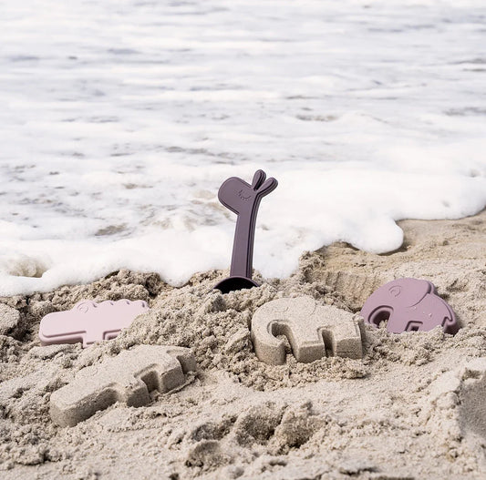 Done by Deer - Set 3 igračk za igro s peskom Deer friends - Powder - DBD9954 Luxbaby