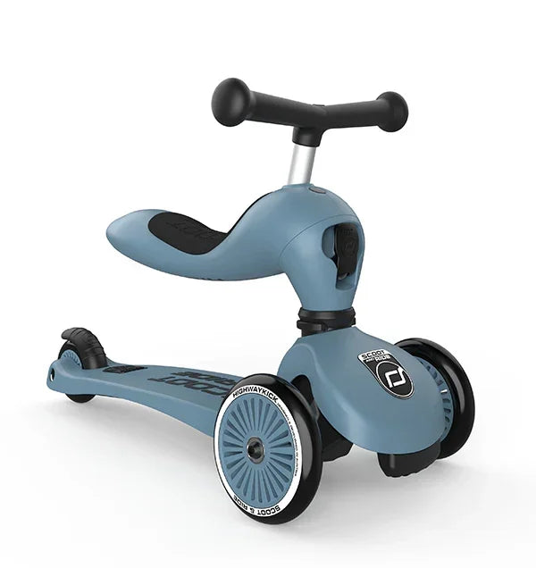 Scoot&Ride - Otroški poganjalec in skiro Highwaykick 1 - Steel
