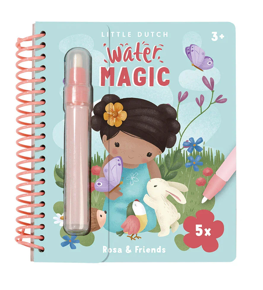 Little Dutch - Rosa & Friends Water Magic book - 125476 Luxbaby