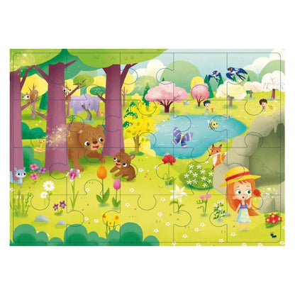 Lisciani - Letni časi in ura - L974650 Luxbaby