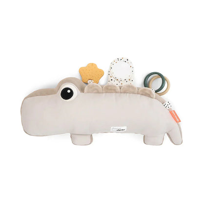 Done by Deer - Croco Tummy Play Toy - Sand