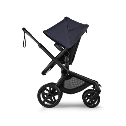 Bugaboo - Otroški voziček Fox 5 Renew Black/Heritage Black - Deep Indigo (2v1)