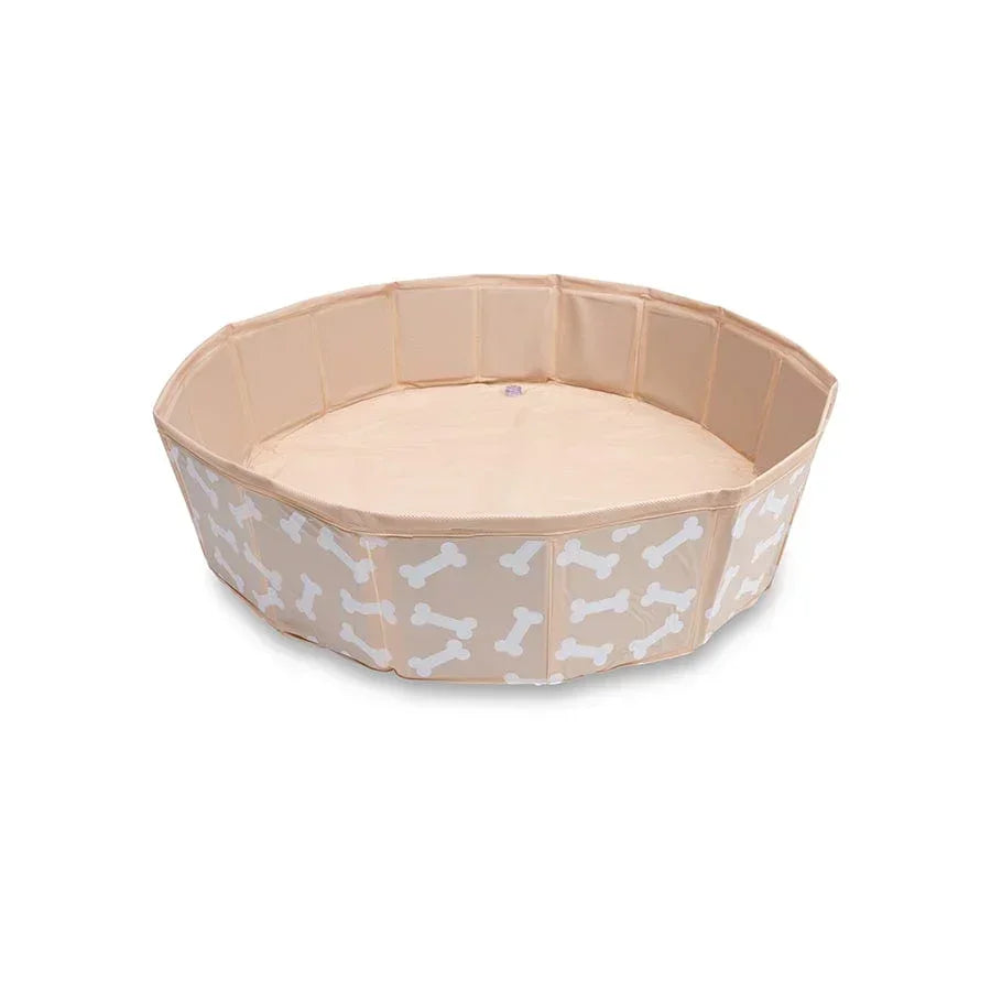 Swim Essentials - Bazen za kužke - Beige Bones