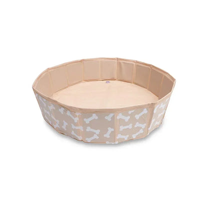 Swim Essentials - Bazen za kužke - Beige Bones