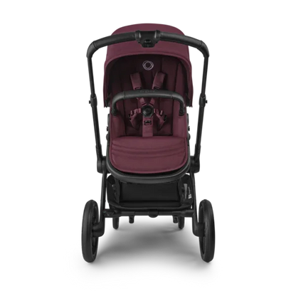 Bugaboo - Otroški voziček Fox 5 Renew Black/Dark Cherry - Dark Cherry (2v1) - 13823 Luxbaby