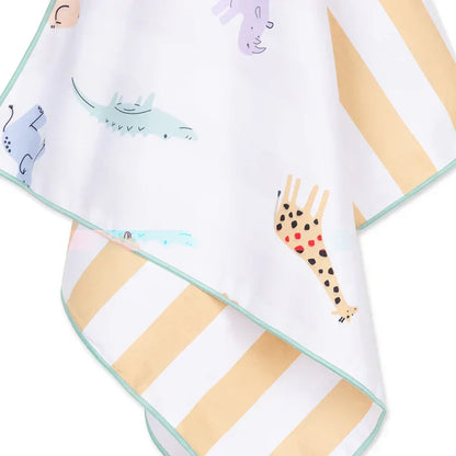 Swim Essentials - Brisača iz mikrofibre - Safari beach (135x65 cm)