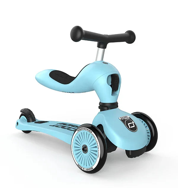 Scoot&Ride - Otroški poganjalec in skiro Highwaykick 1 - Blueberry - 96352 Luxbaby