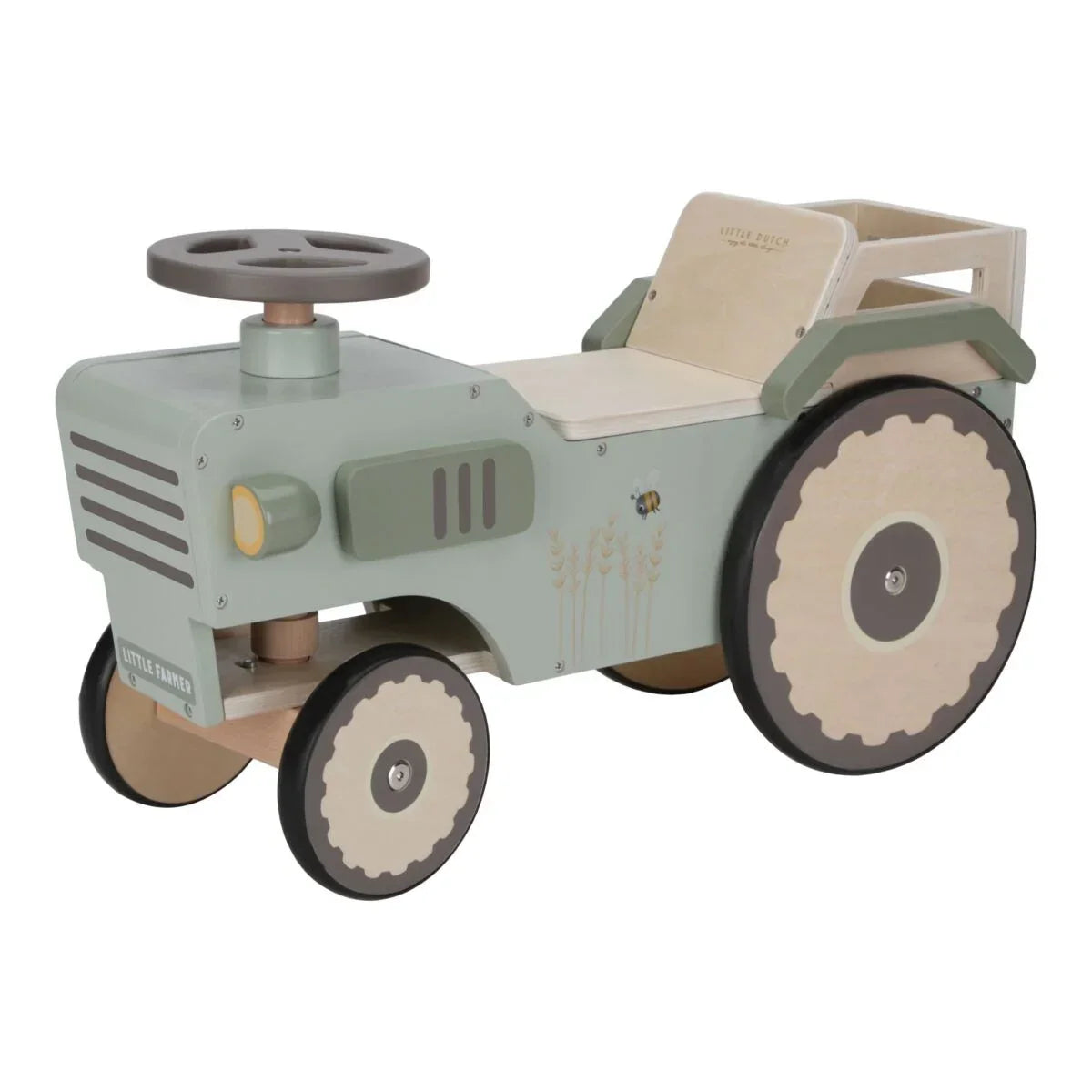 Little Dutch - Lesen poganjalček traktor - Little Farm - LD7155 Luxbaby