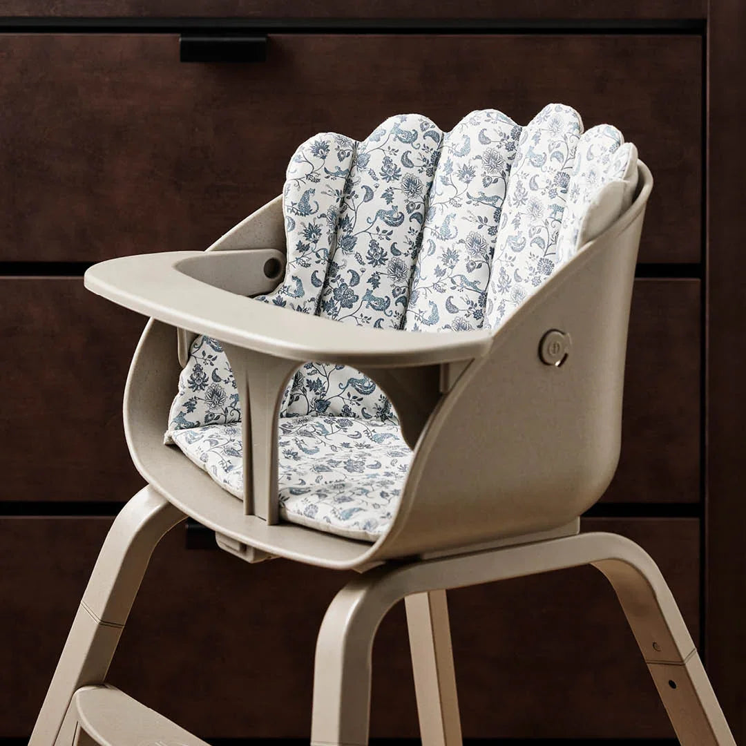 Elodie - Blazina za stolček za hranjenje Grace - Garden Leo Toile - E14375 Luxbaby