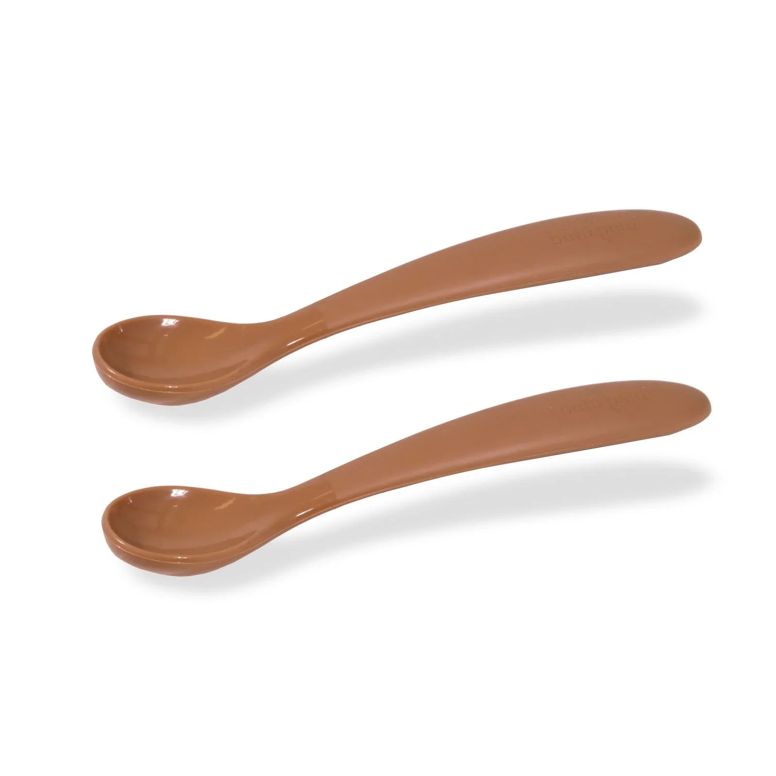 Petu Petu - Maddie Silikonske žlice Caramel (2 kosa) - PP 1037C Luxbaby