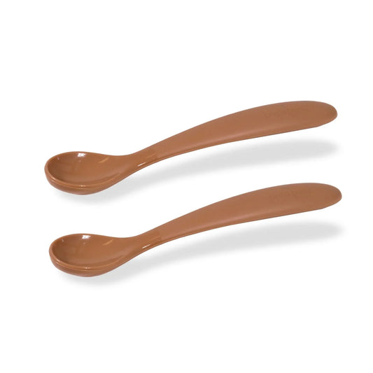 Petu Petu - Maddie Silikonske žlice Caramel (2 kosa) - PP 1037C Luxbaby