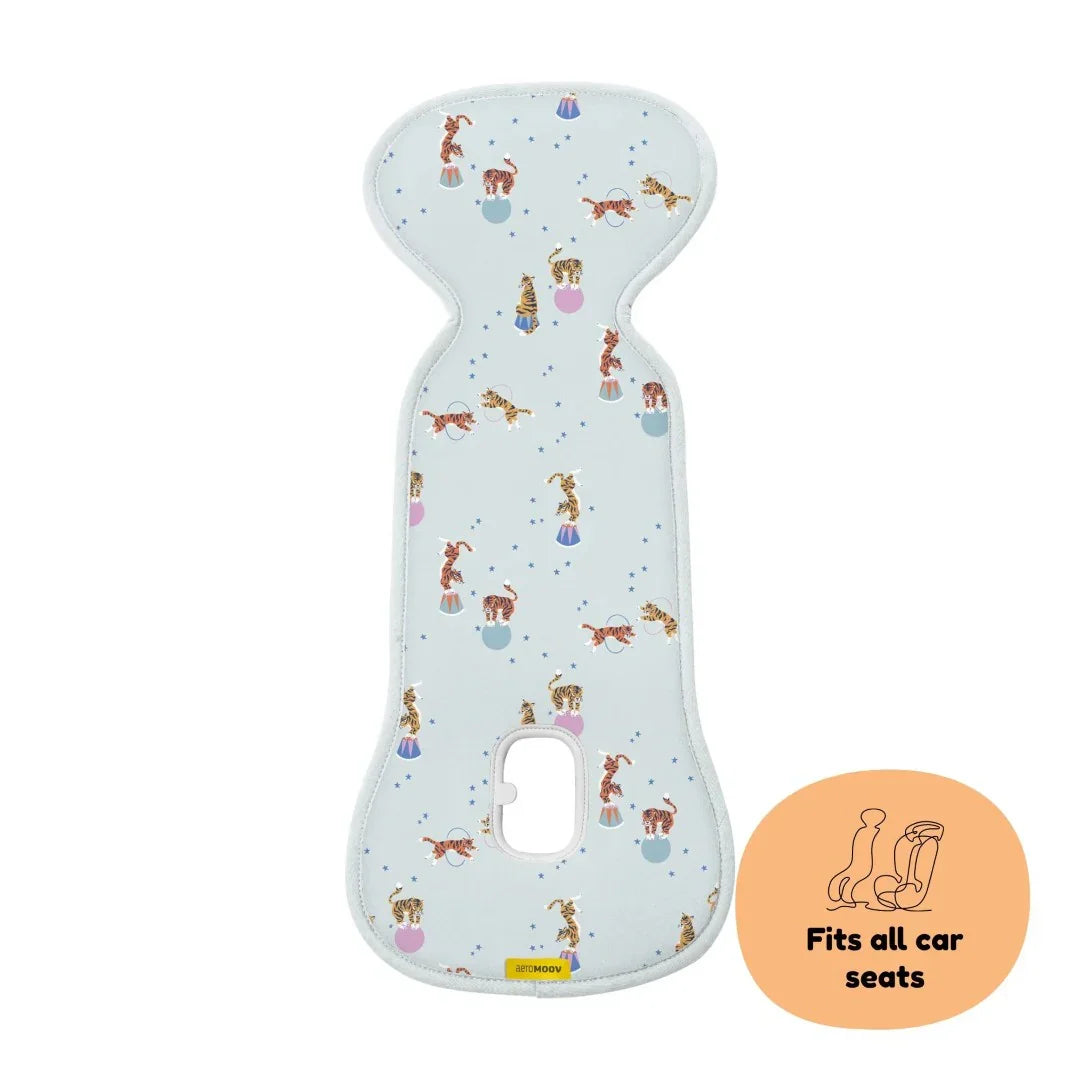 AeroMoov - Zračna podloga za avtosedež skupine 0 - Circus Tiger - AL-0-CT Luxbaby