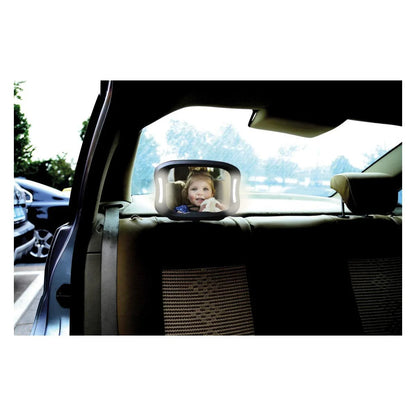 FreeON - Ogledalo za nadzor za otroka z led lučko - F964449 Luxbaby