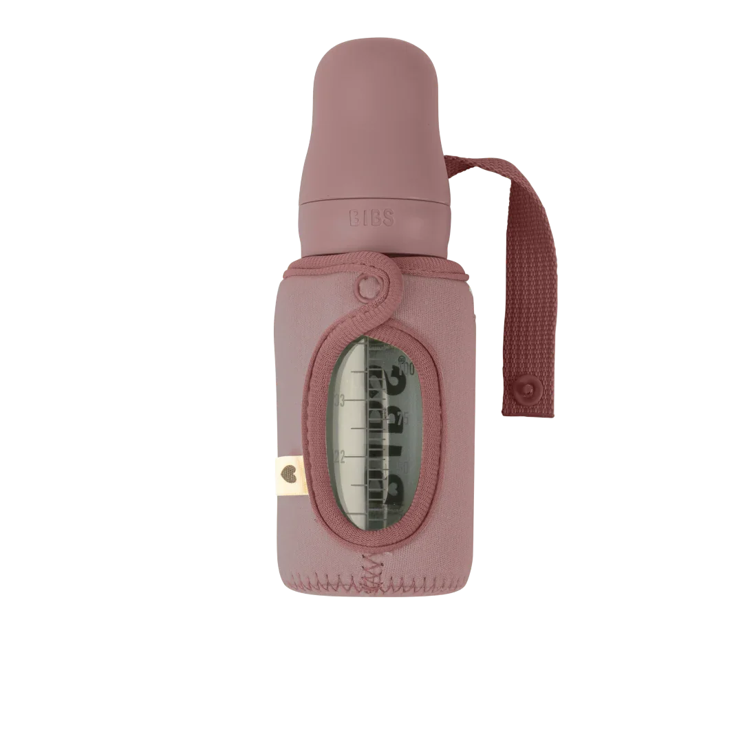 BIBS - Ovitek za majhno otroško stekleno stekleničko - Woodchuck 110ml - 9412247 Luxbaby