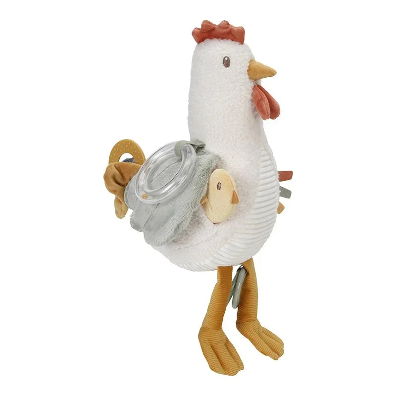 Little Dutch - Aktivnostni petelinček - Little Farm (25 cm) - LD8804 Luxbaby