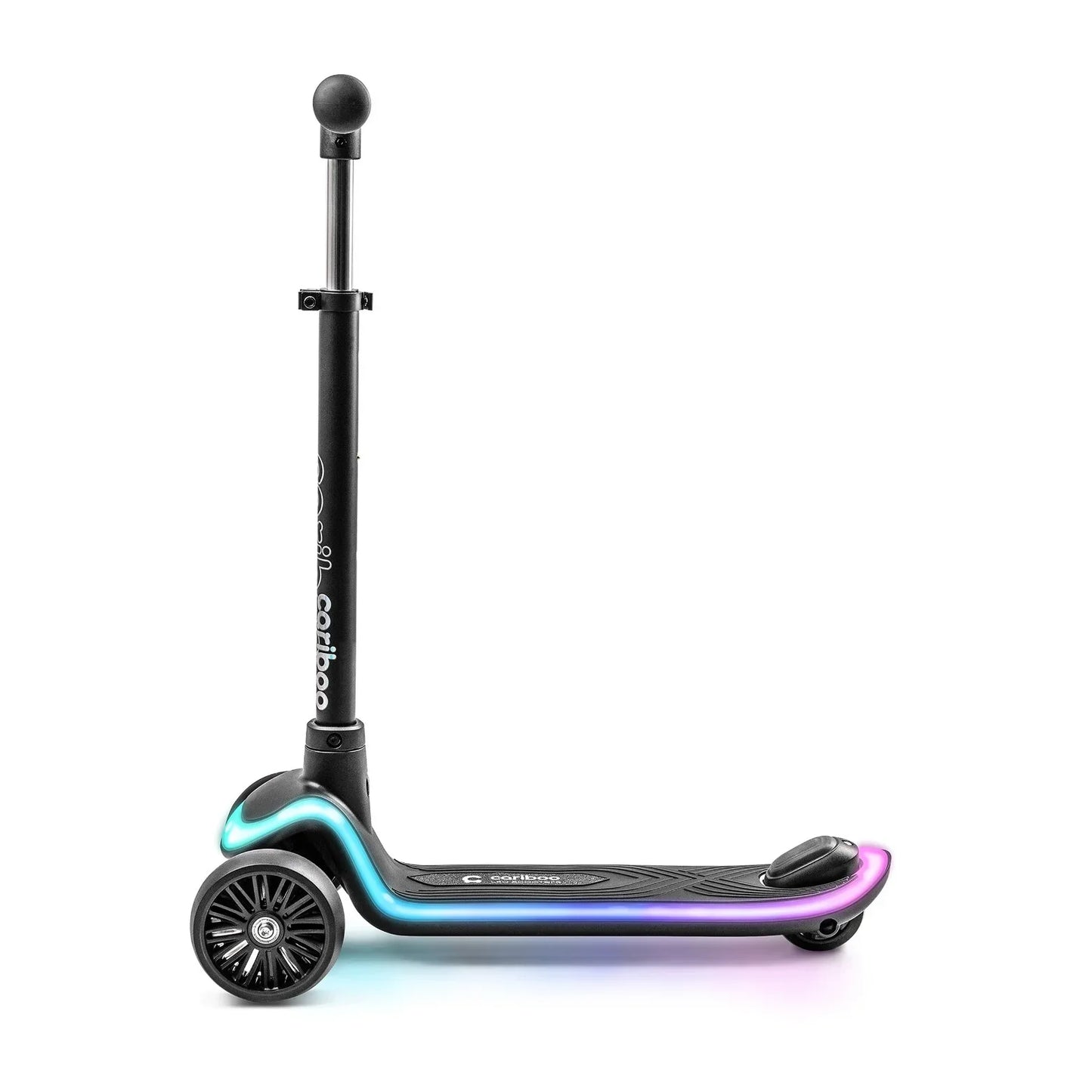 Cariboo - Otroški skiro LEDstar - Black - JYK-038-B Luxbaby