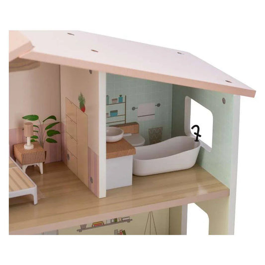 Free2Play - Hiška za punčke s pohištvom - Ella - F2M85147 Luxbaby
