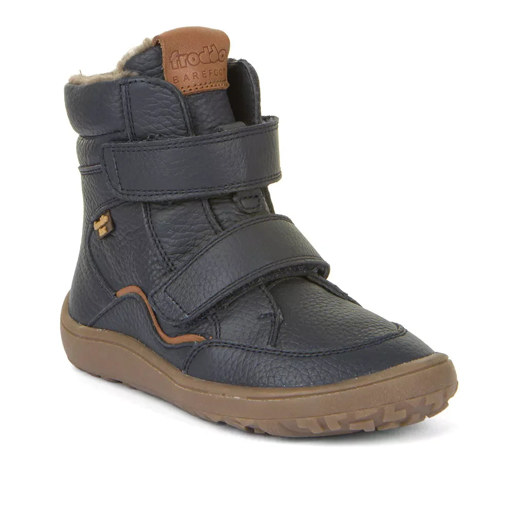 Froddo - Otroški bosonogi škornji Tex Winter - Dark Blue (G3160232) - G3160232-30 Luxbaby