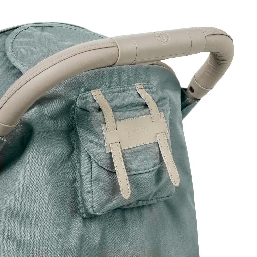 Elodie - Otroški voziček MONDO - Pebble Green - E11171 Luxbaby