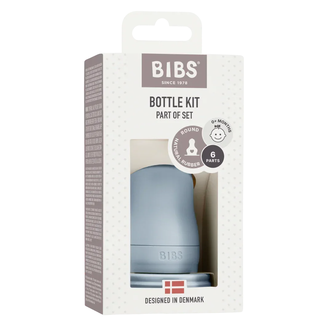 BIBS - Dodatki za stekleničko s počasnim pretokom - Baby Blue
