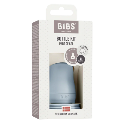 BIBS - Dodatki za stekleničko s počasnim pretokom - Baby Blue