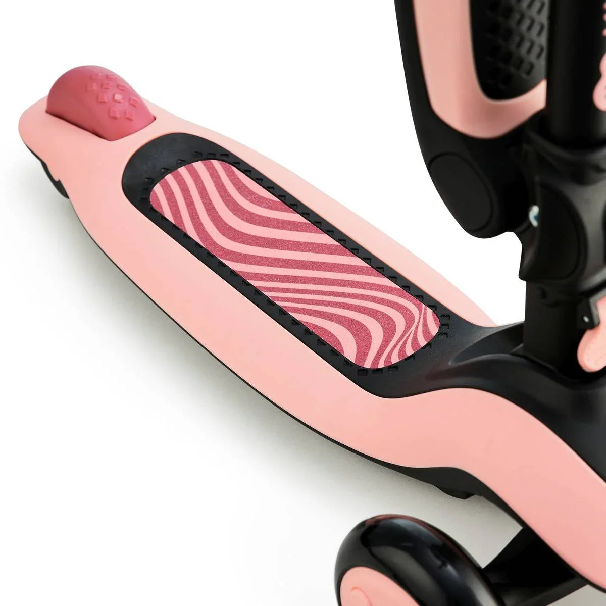 Kinderkraft - Otroški poganjalec in skiro Halley - Rose Pink - KRHALL00PNK0000 Luxbaby