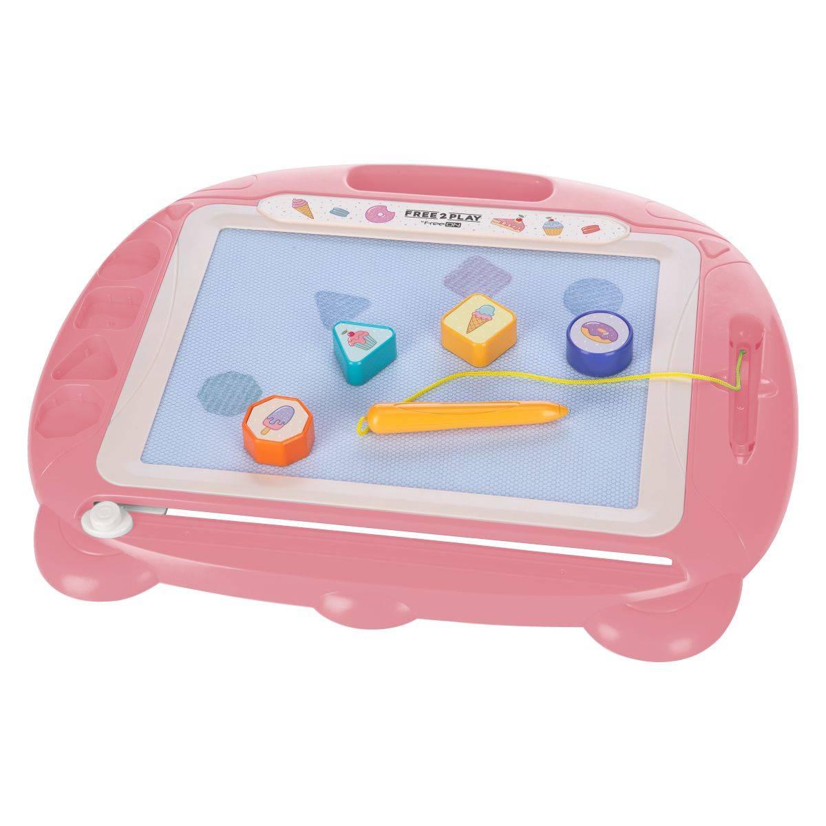 Free2Play - Magnetna tabla, oranžna - F2P1217511 Luxbaby