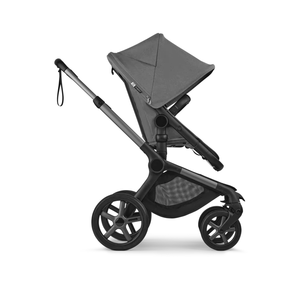 Bugaboo - Otroški voziček Fox 5 Renew Graphite/Moon Grey - Moon Grey (2v1) - 13824 Luxbaby
