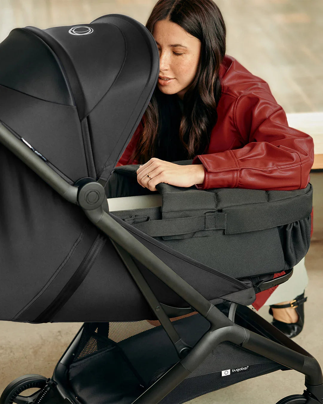 Bugaboo - Prenosna košara in podloga - Heritage Black (2v1) - B14548 Luxbaby