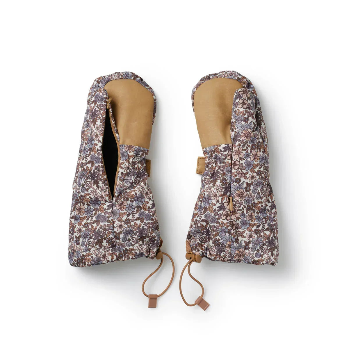 Elodie - Otroške rokavice - Blue Garden (1-3 leta)