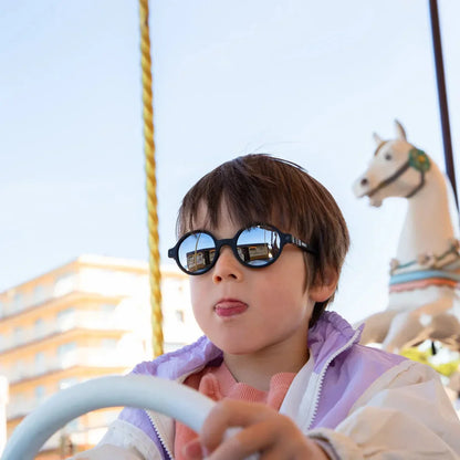 Ki et La - Otroška sončna očala Rozz - Black - R4SUNBLACK Luxbaby