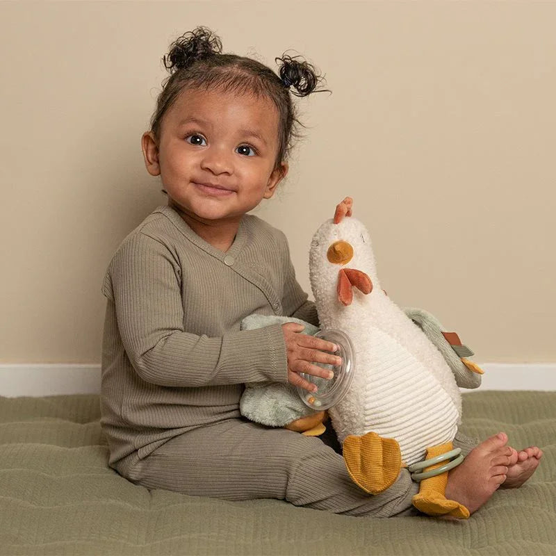 Little Dutch - Aktivnostni petelinček - Little Farm (25 cm) - LD8804 Luxbaby