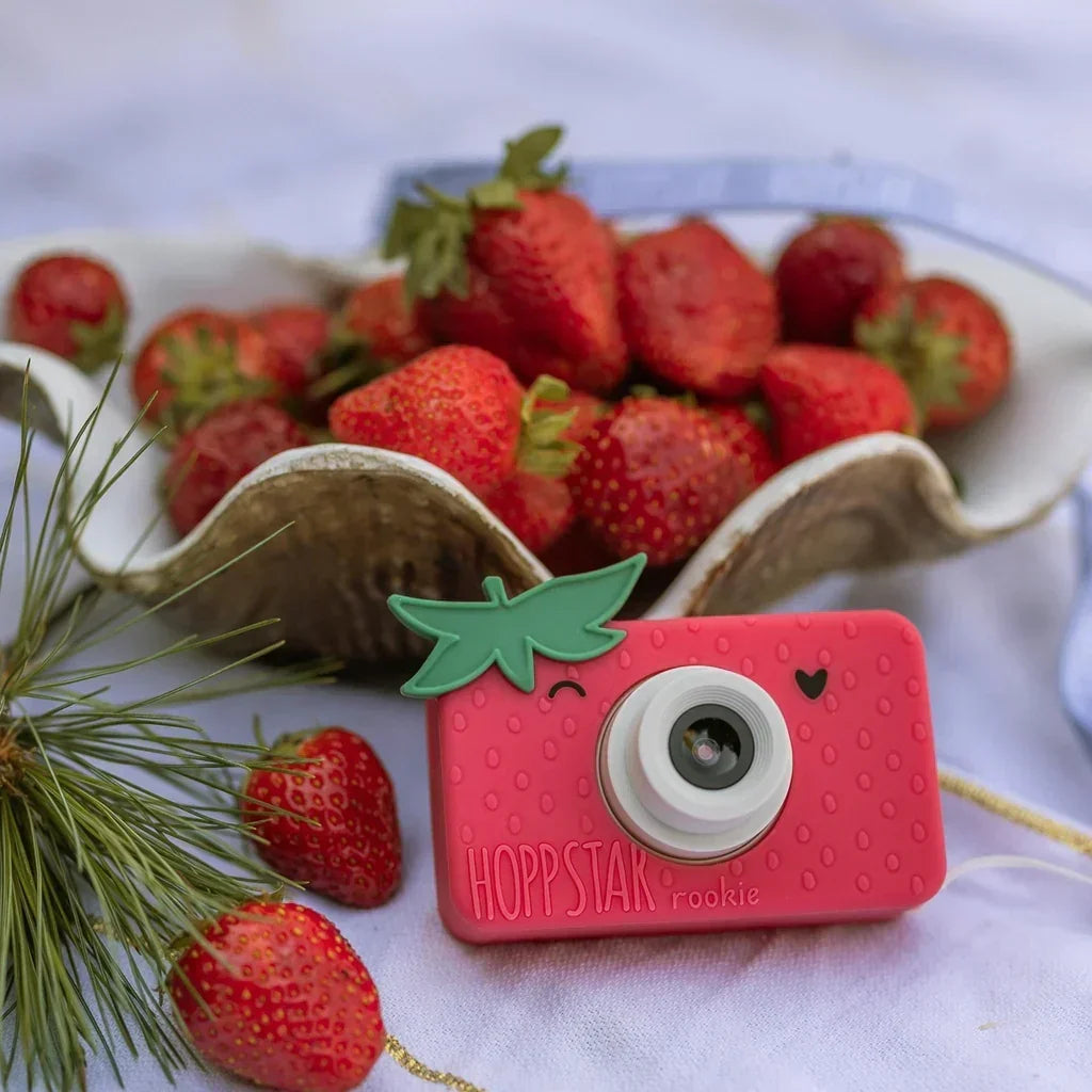 Hoppstar - Otroški digitalni fotoaparat s kamero Rookie - Strawbella