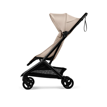 Bugaboo - Otroški voziček Butterfly 2 - Black/Desert Taupe - B14297 Luxbaby