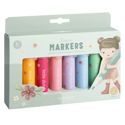 Little Dutch - Flomastri - Rosa & Friends - LD126749 Luxbaby