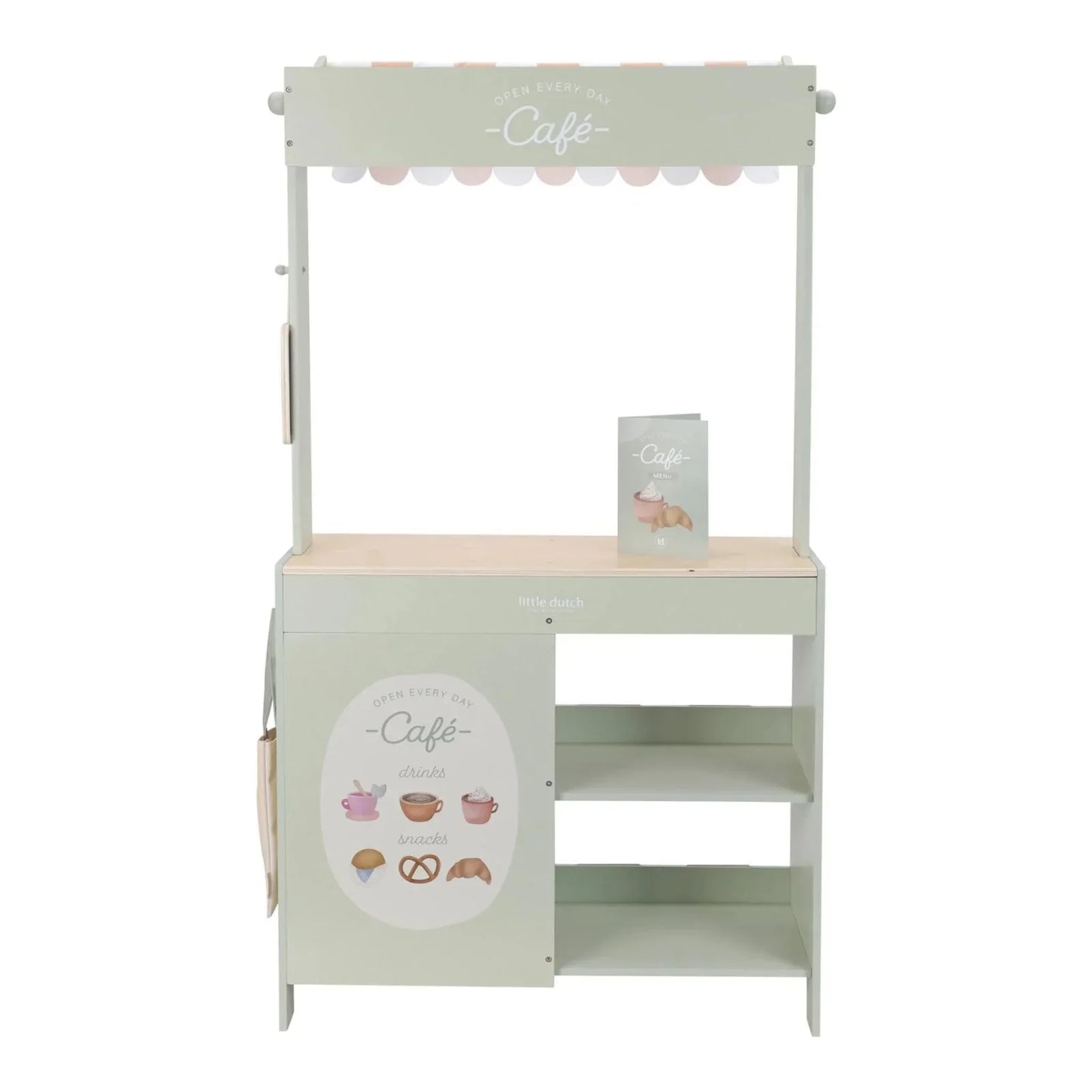 Little Dutch - Lesena tržnica ali kavarna (2v1) - LD2506 Luxbaby