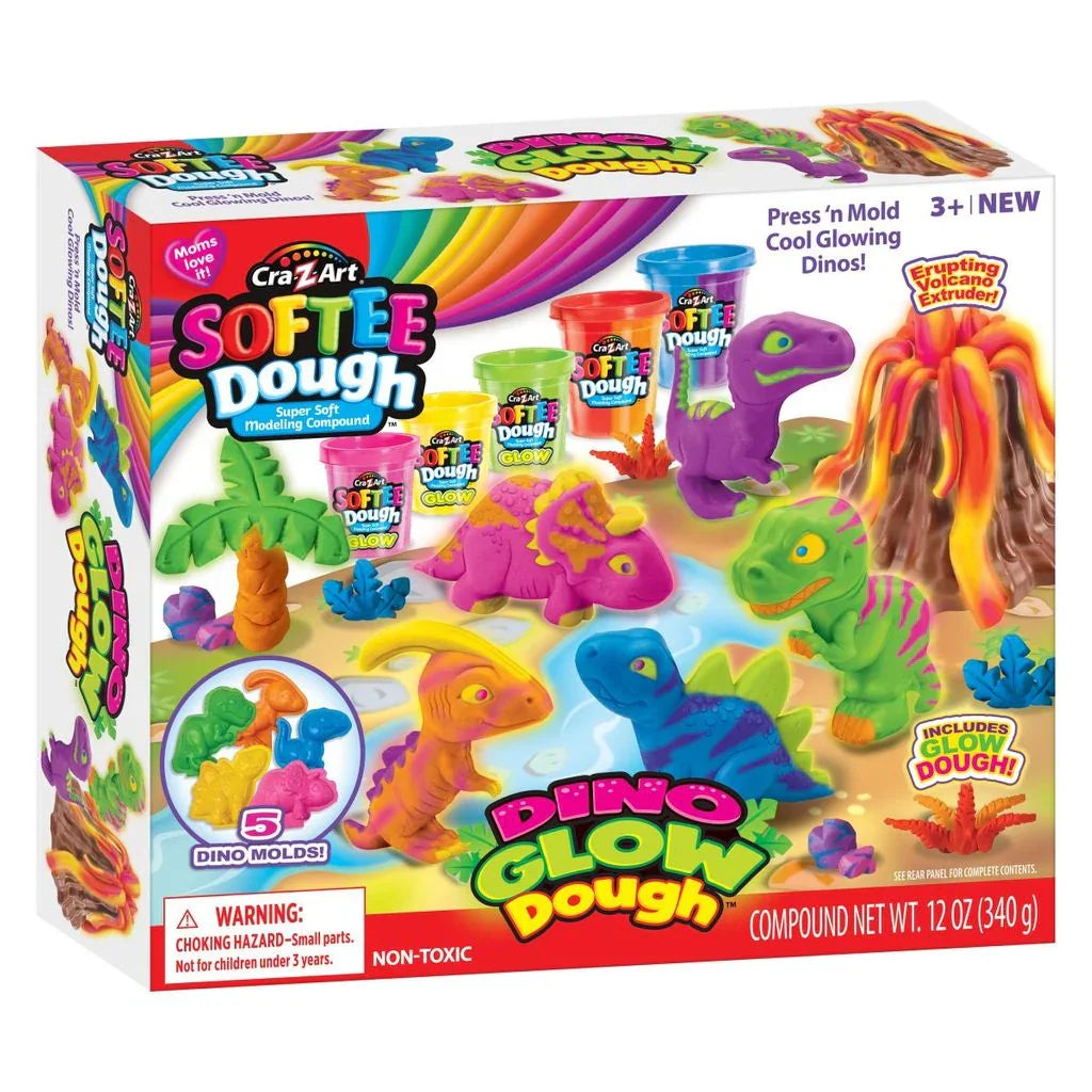 Cra-Z-Art - Plastelin Softee Dough - Dinozavri - 1177742 Luxbaby