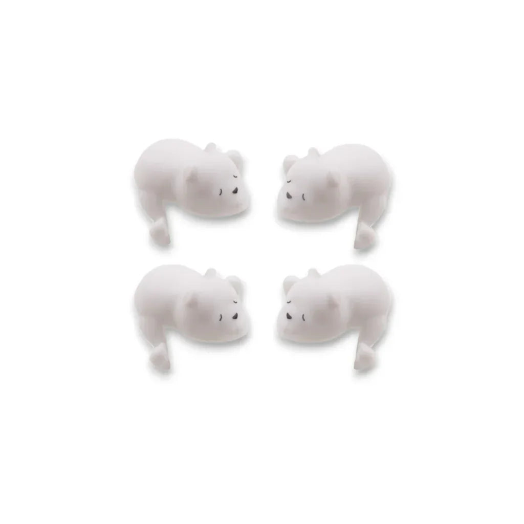 Nuuroo - Tui Silikonski zaščitniki za vogale (4 kosi) - White - NU455W Luxbaby