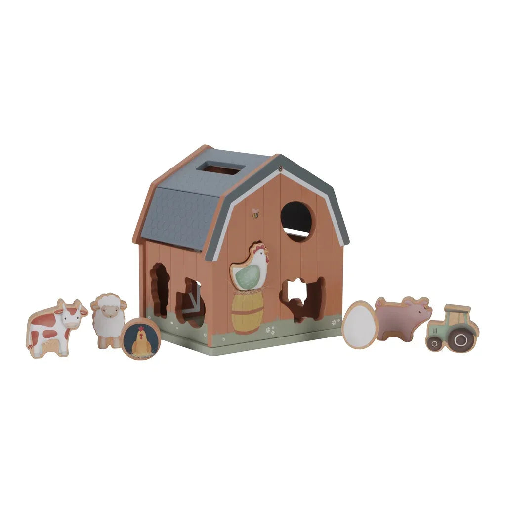 Little Dutch - Razvrščevalnik oblik - Little Farm - LD7147 Luxbaby