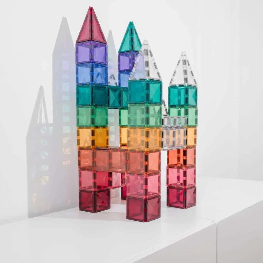 Connetix - Magnetne ploščice - Pastel Square Pack (40 kosov) - CT-P-00040-SQ Luxbaby