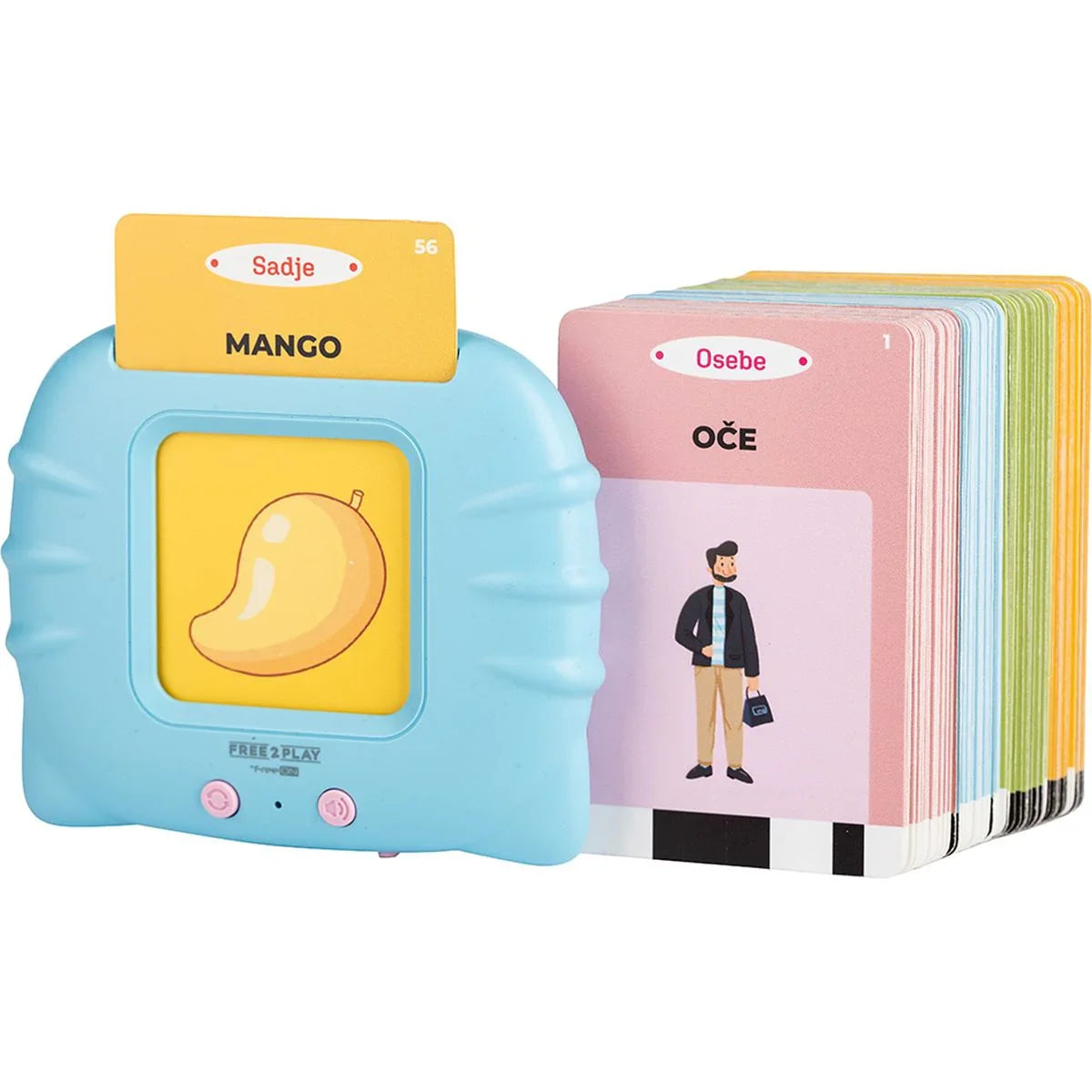 Free2Play - Moja prva interaktivna tablica - Modra - F2P1272004 Luxbaby