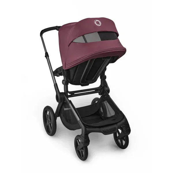 Bugaboo - Otroški voziček Fox 5 Renew Graphite/Heritage Black - Dark Cherry (2v1)