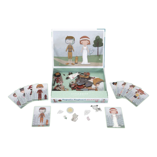 Little Dutch - Magnetna sestavljanka - Jim & Rosa - LD4776 Luxbaby