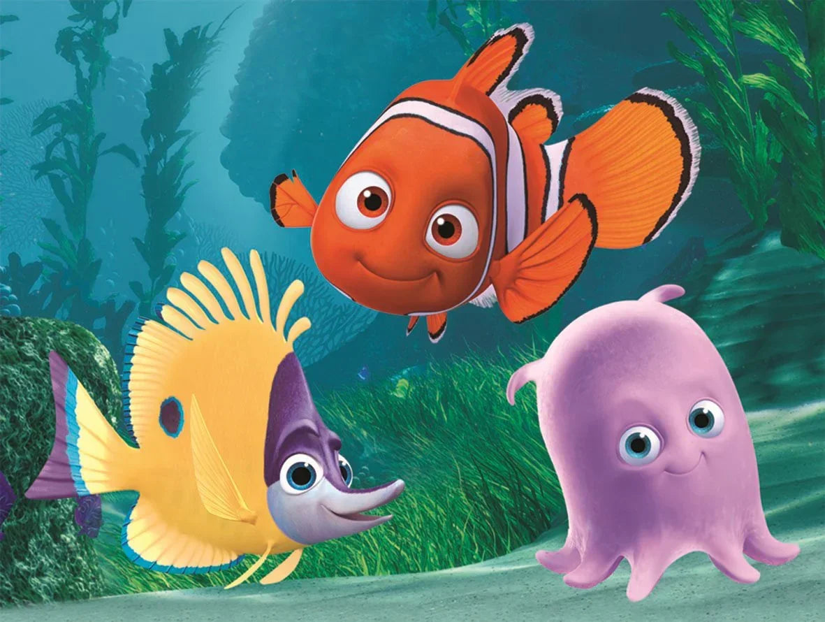 Dino Toys - Sestavljanka iz kock - Nemo (12 kosov)