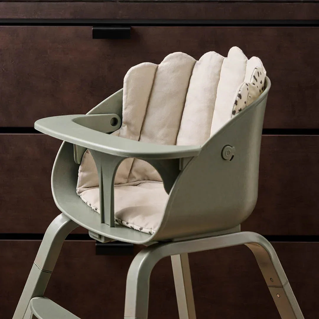 Elodie - Blazina za stolček za hranjenje Grace - Dalmatian Dots