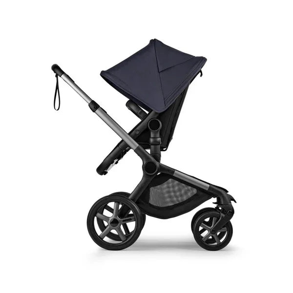 Bugaboo - Otroški voziček Fox 5 Renew Graphite/Heritage Black - Deep Indigo (2v1) - K13834 Luxbaby