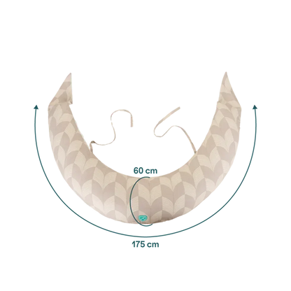 Koala Babycare - Blazina za nosečnice Hug Comfy - Fan Beige