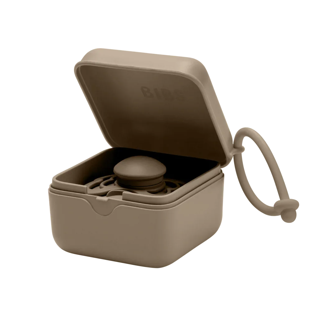 BIBS - Škatlica za dudo - Dark Oak - 4200243 Luxbaby