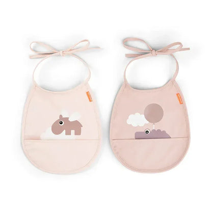 Done by Deer - Komplet 2 mini slinčkov - Happy clouds Powder