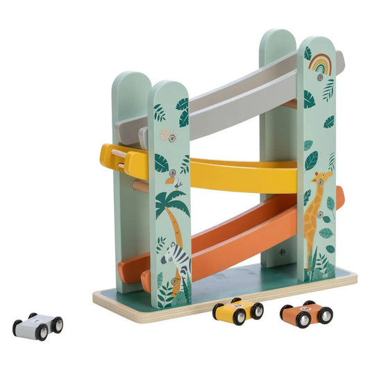 Free2Play - Lesena mini garaža z avtomobilčki - F2P1181263 Luxbaby